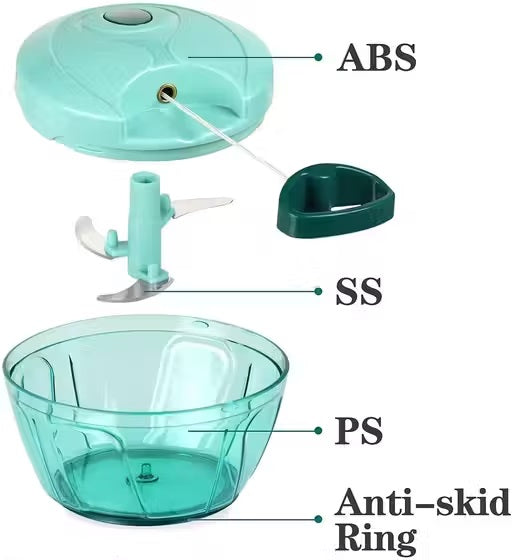 Compact Chopper with Blades