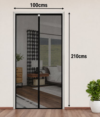 Premium Magnetic Mosquito Net for Door(100 x 210 CM)