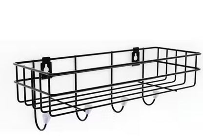 Steel Self-Adhesive Multipurpose Bathroom Shelf