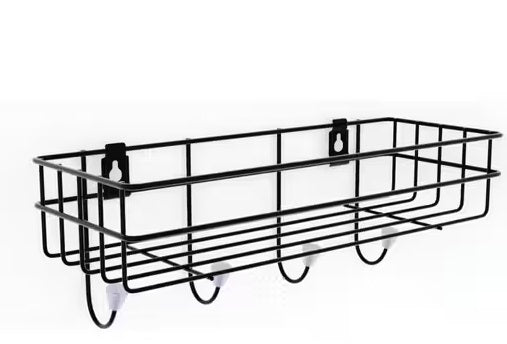 Steel Self-Adhesive Multipurpose Bathroom Shelf